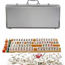 Deluxe American Mahjong in a Silver Aluminum Case   553450743